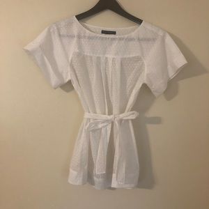 French Connection floral sheer top